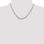 Sterling Silver 6.1mm Cable Chain