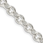 Sterling Silver Cable Chain Necklace 6.1mm