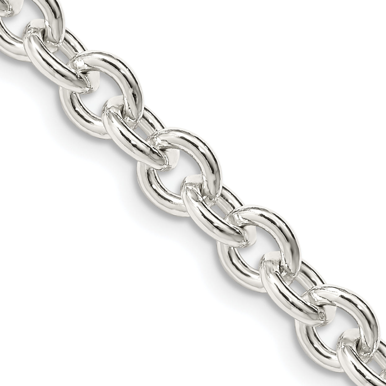 Sterling Silver 6.1mm Cable Chain Main image