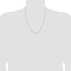 Sterling Silver 1.2mm Figaro Chain