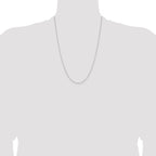 Sterling Silver 1.2mm Figaro Chain