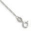 Figaro Chain in Sterling Silver, 1.2mm, 7–24 Inch - Sophia Jewelers