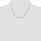 Sterling Silver 1.4mm Figaro Chain
