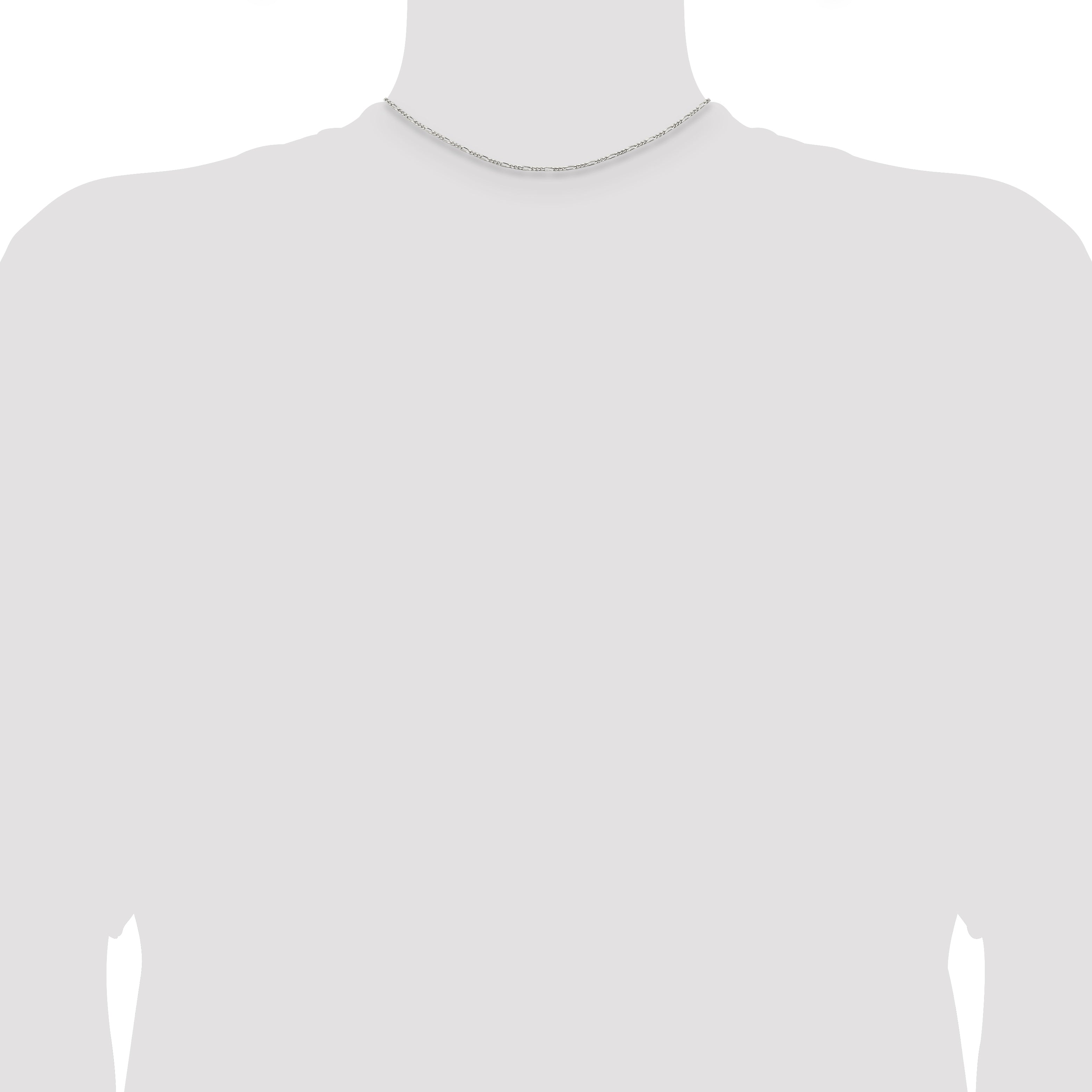 Sterling Silver 1.75mm Figaro Chain