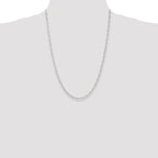 Sterling Silver 2.25mm Figaro Chain