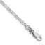 Sterling Silver Figaro Chain Necklace 2.25mm