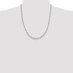 Sterling Silver 3.5mm Figaro Chain