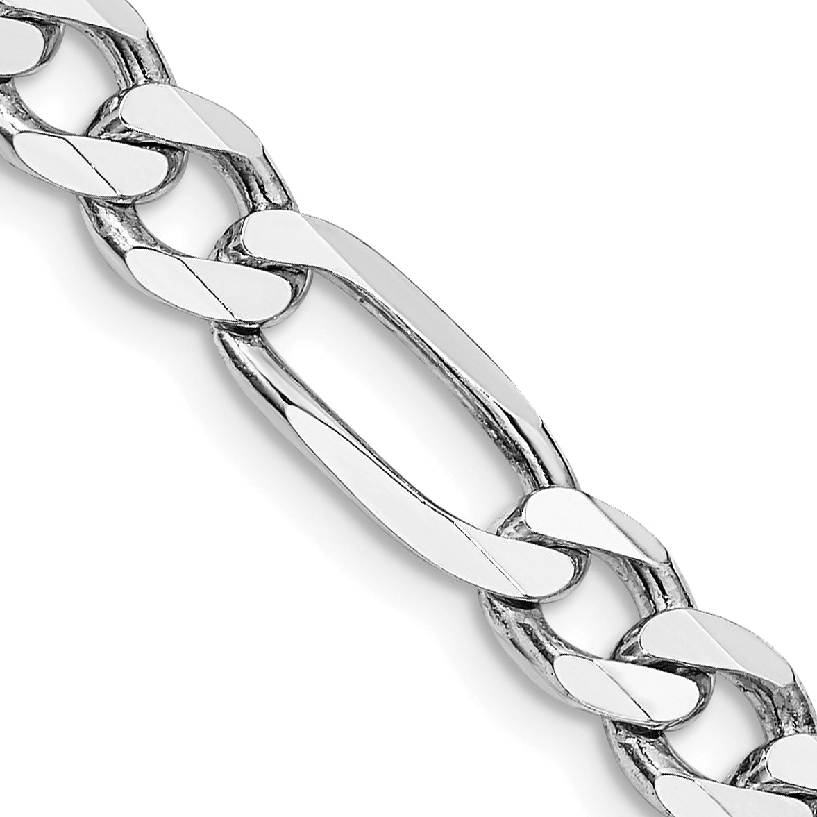 Figaro Chain in Sterling Silver, 6.5mm Secondary image