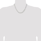 Sterling Silver 7.5mm Figaro Chain