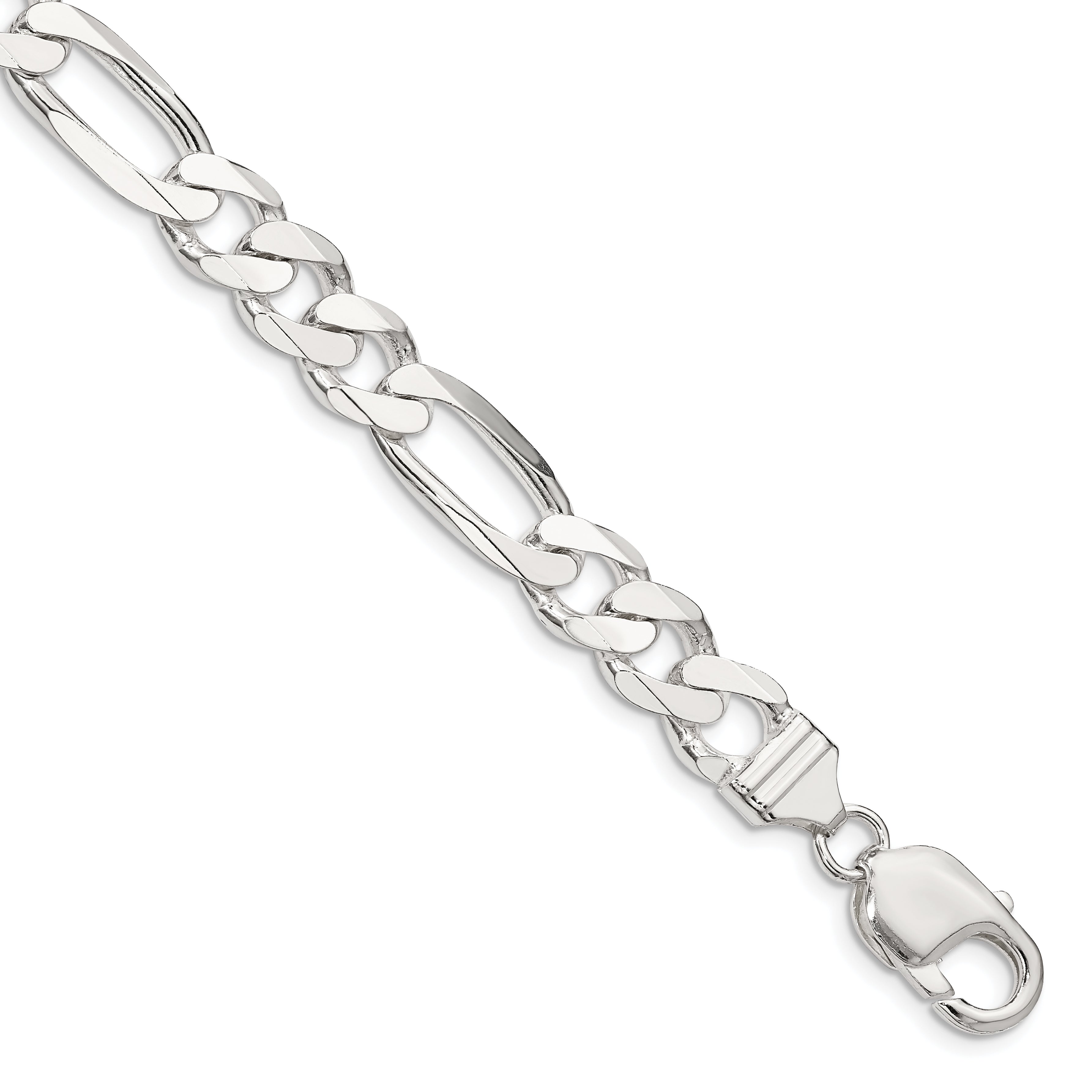 Sterling Silver 9mm Figaro Chain Main image