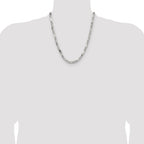 Sterling Silver 4.75mm D/C Figarope Chain
