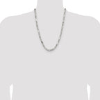 Sterling Silver 4.75mm D/C Figarope Chain