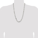 Sterling Silver 4.75mm D/C Figarope Chain