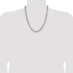 Sterling Silver 6mm D/C Figarope Chain