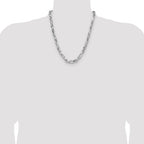 Sterling Silver 7mm D/C Figarope Chain