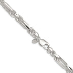 Sterling Silver 8mm D/C Figarope Chain