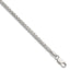 Sterling Silver 3.8mm Diamond-cut Round Franco Chain