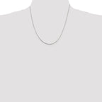 Sterling Silver .85mm Diamond-cut Snake Chain