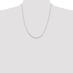 Sterling Silver .85mm Diamond-cut Snake Chain