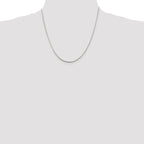 Sterling Silver 1.25mm Diamond-cut Snake Chain