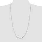 Sterling Silver 1.25mm Diamond-cut Snake Chain