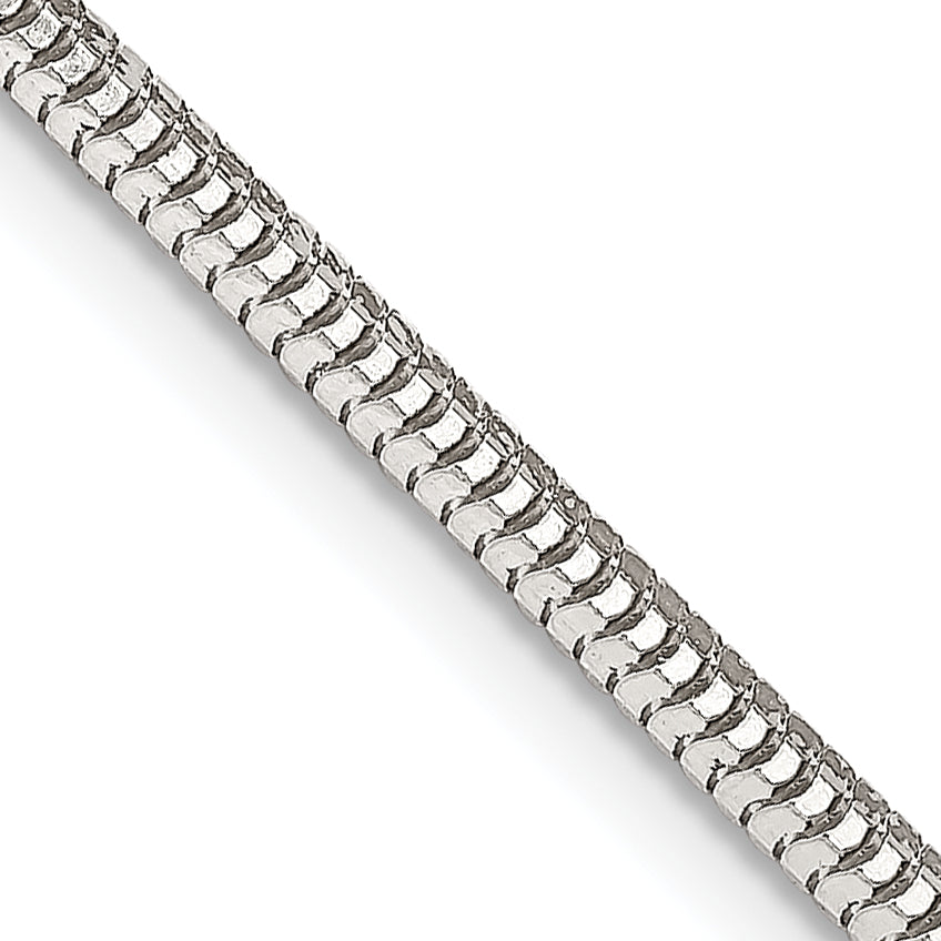Sterling Silver 2.5mm Diamond-cut Snake Chain Main image