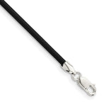 Sterling Silver Cord Chain Necklace 2mm