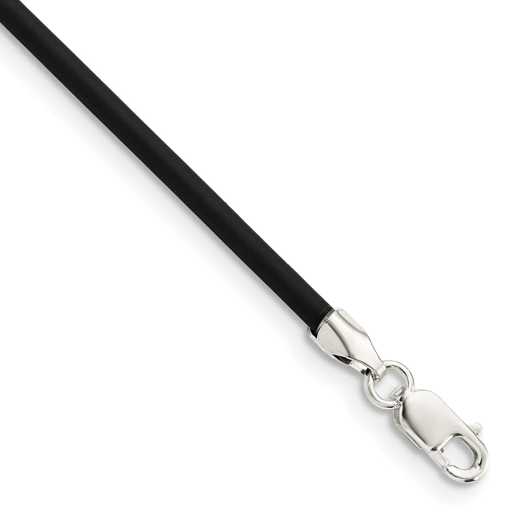 Sterling Silver Cord Chain Necklace 2mm