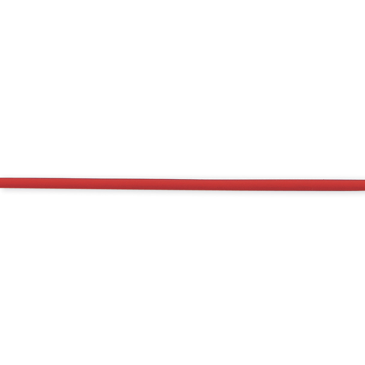 Sterling Silver 18inch 2mm Strawberry Rubber Cord Necklace Main image