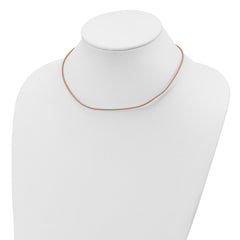 Sterling Silver 18inch 1.5mm Natural Leather Cord Necklace