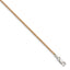 Sterling Silver 18inch 1.5mm Natural Leather Cord Necklace