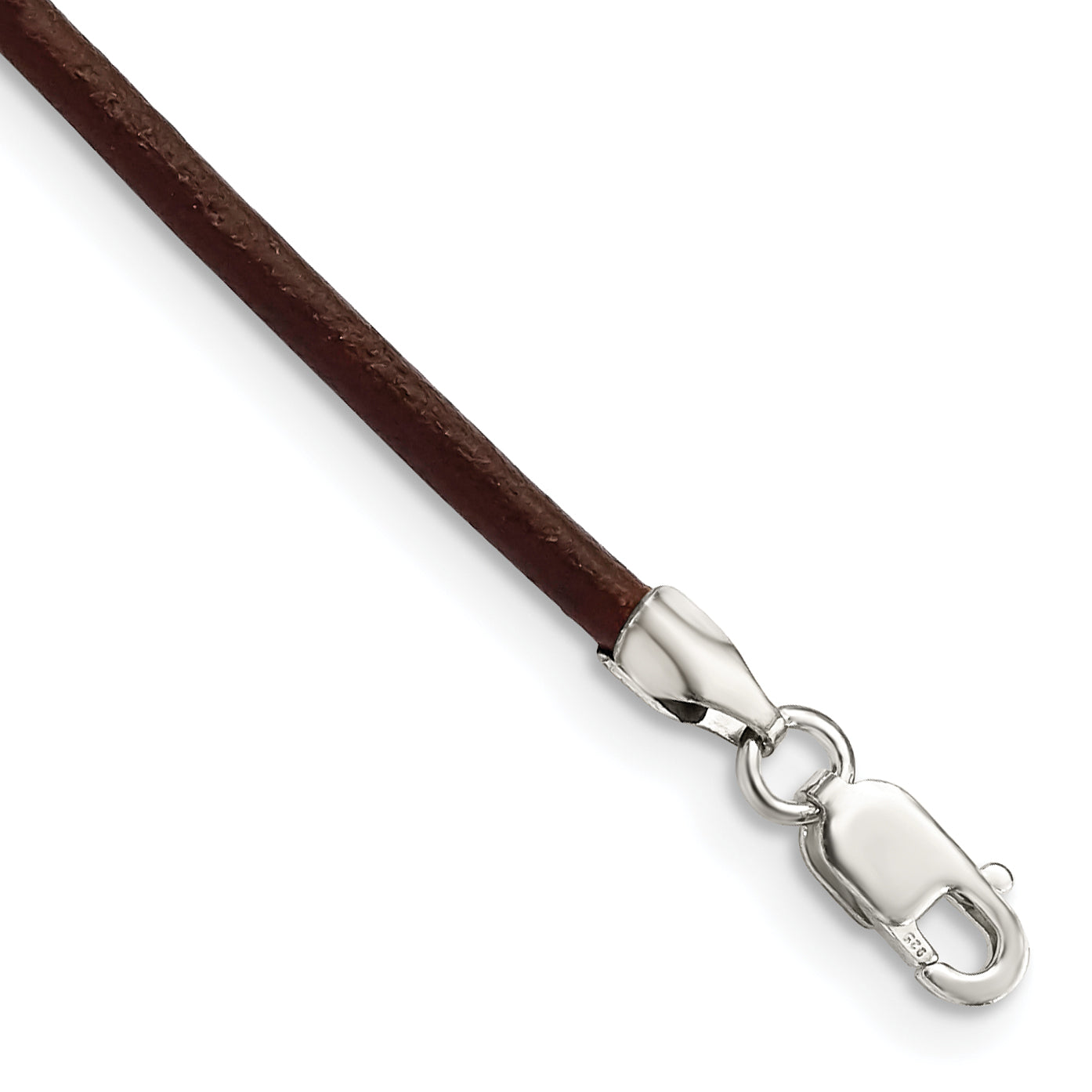 Sterling Silver Cord Chain Necklace 2mm Main image