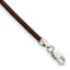 Sterling Silver Cord Chain Necklace 2mm