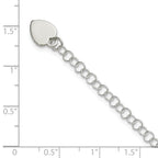 Sterling Silver Round Link Bracelet