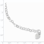 Sterling Silver Fancy Link Bracelet