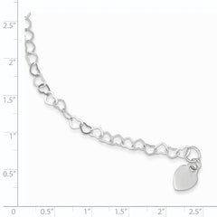 Sterling Silver Fancy Link Bracelet
