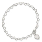 Sterling Silver Fancy Link Bracelet