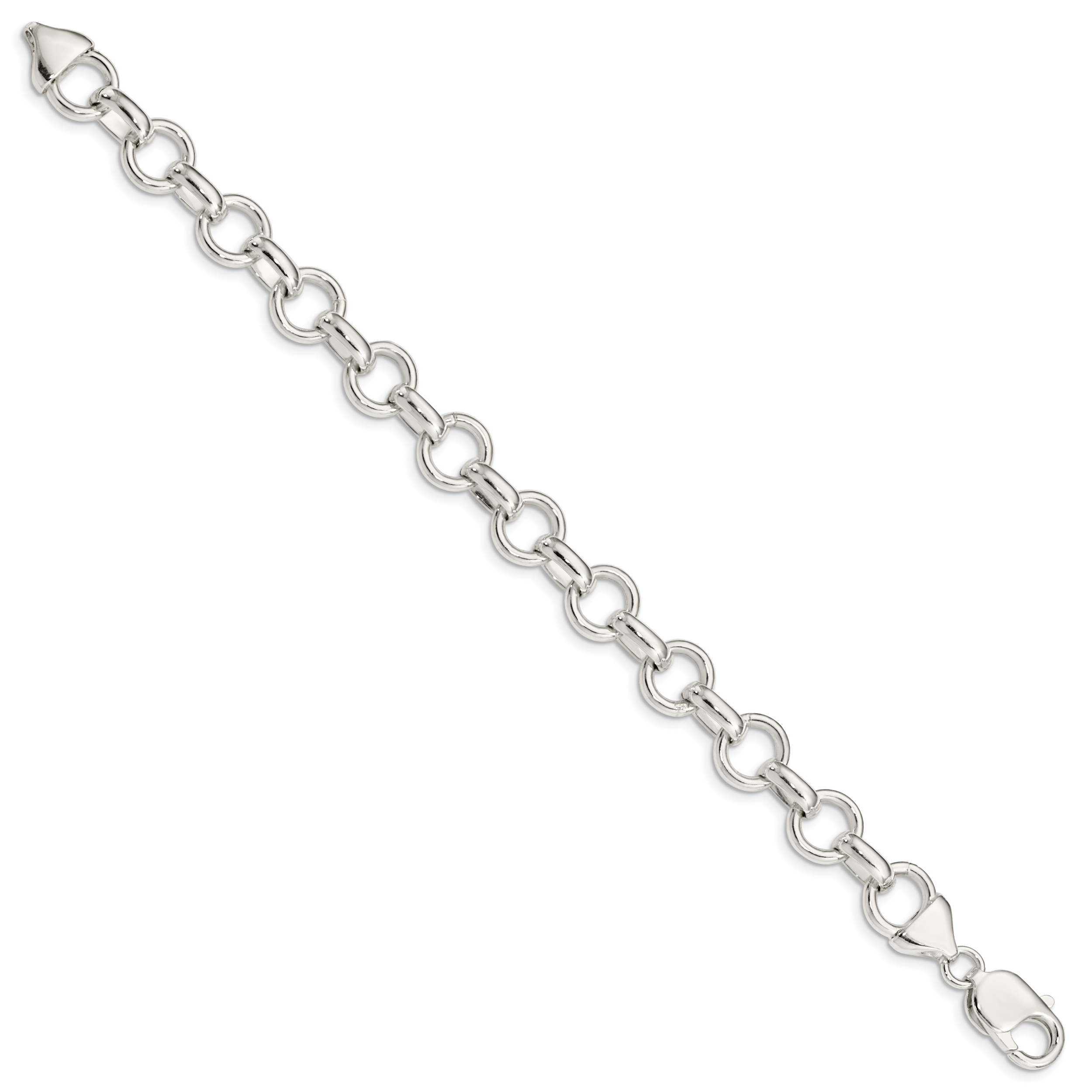 Sterling Silver Link Bracelet Secondary image