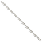 Sterling Silver Elephant Bracelet
