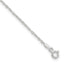 Sterling Silver 1.3mm Singapore Chain 10 inch Plus 1 inch Extender Chain - Total 11 inch Anklet