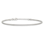 Sterling Silver 2.5mm Snake Chain 10 inch Plus 1 inch Extender - Total 11 inch Anklet