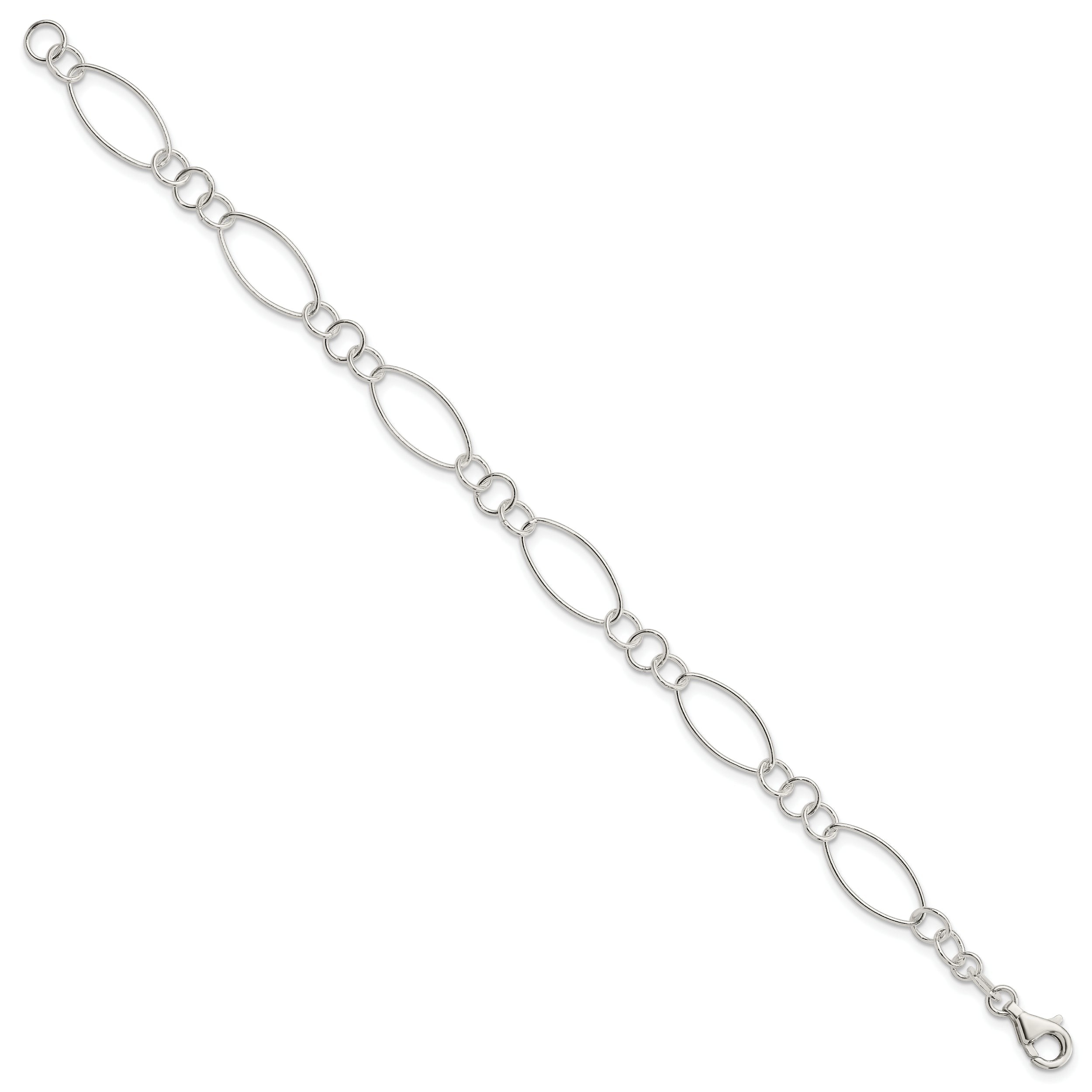 Sterling Silver Fancy Bracelet