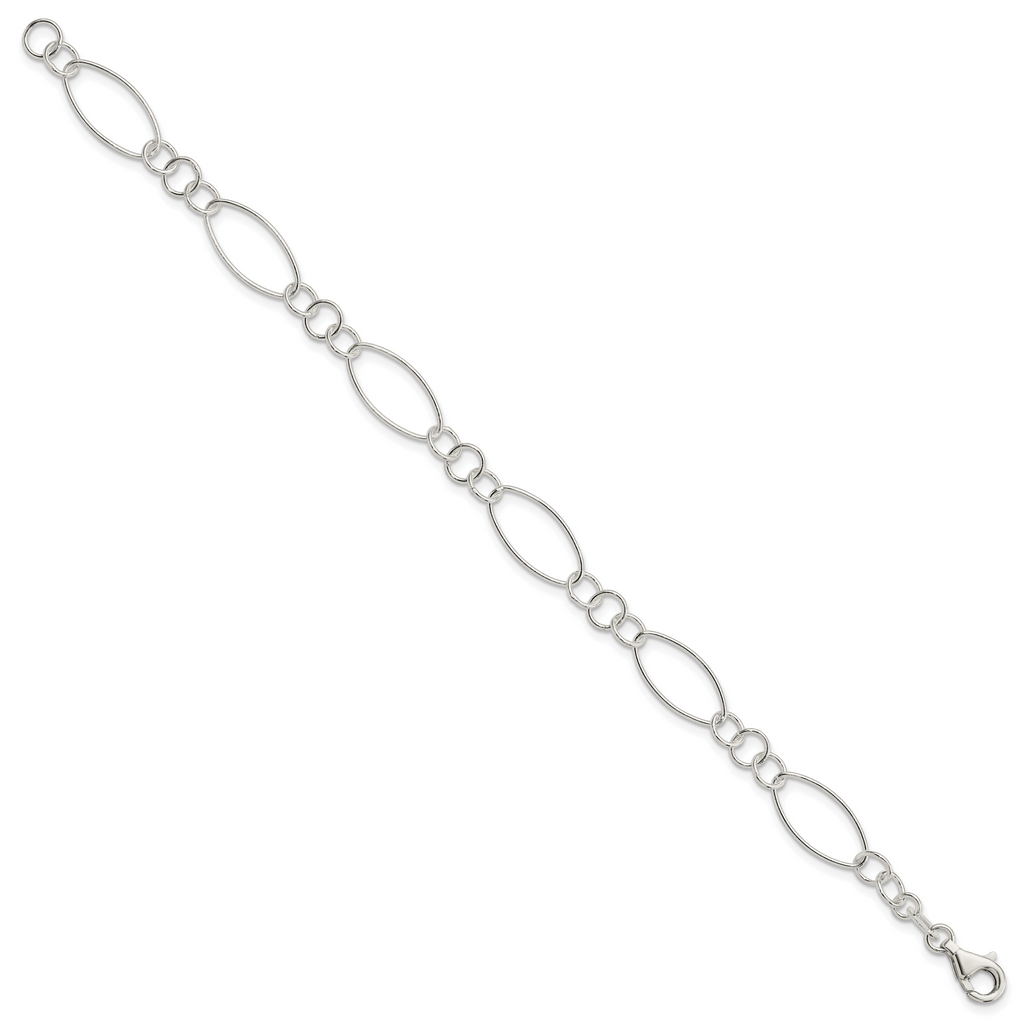 Sterling Silver Fancy Bracelet