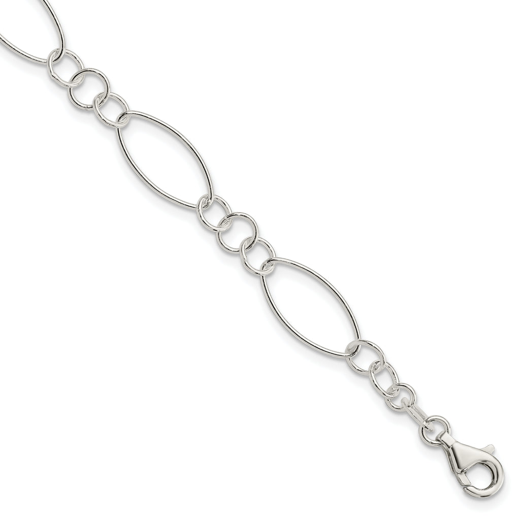 Sterling Silver Fancy Bracelet