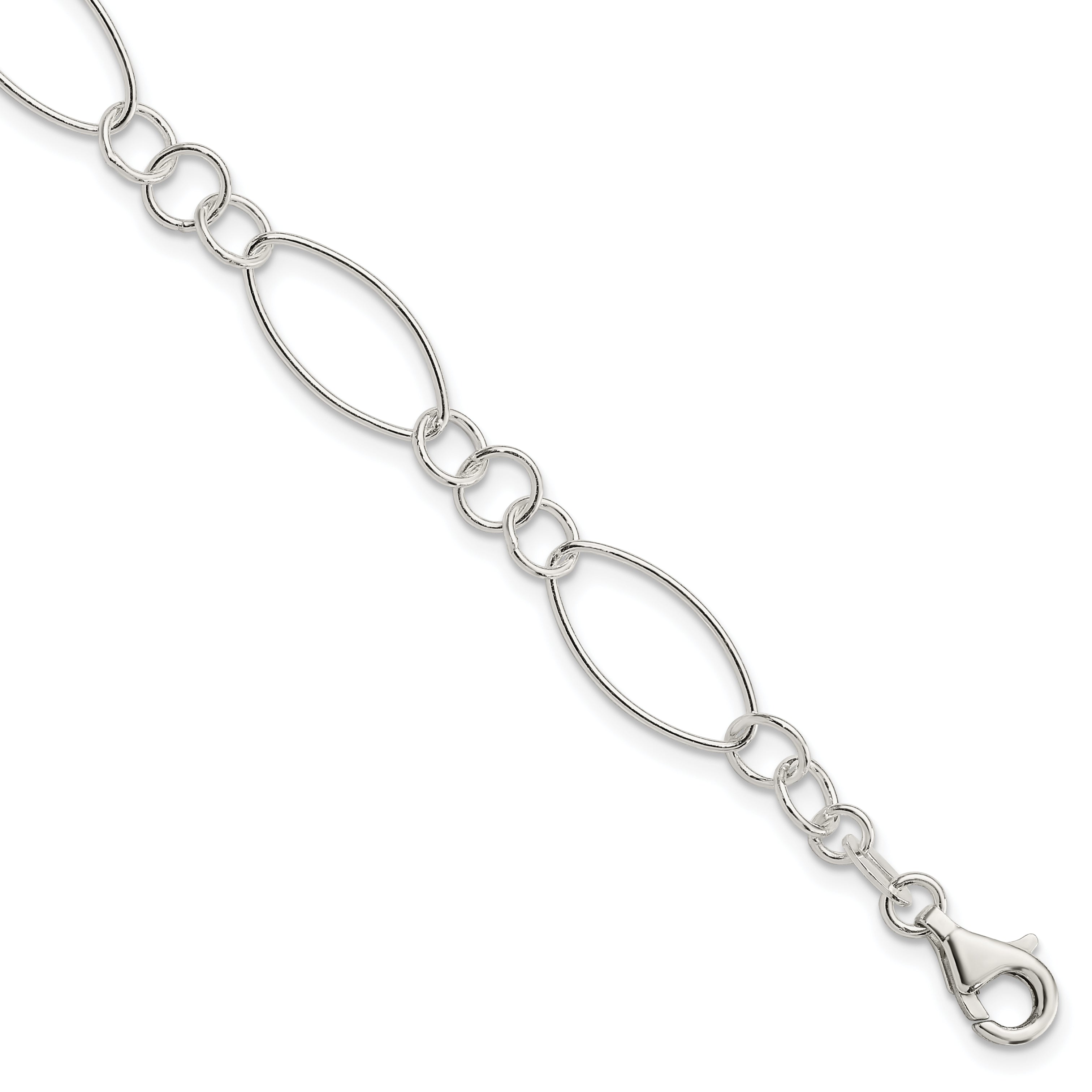 Sterling Silver Fancy Bracelet