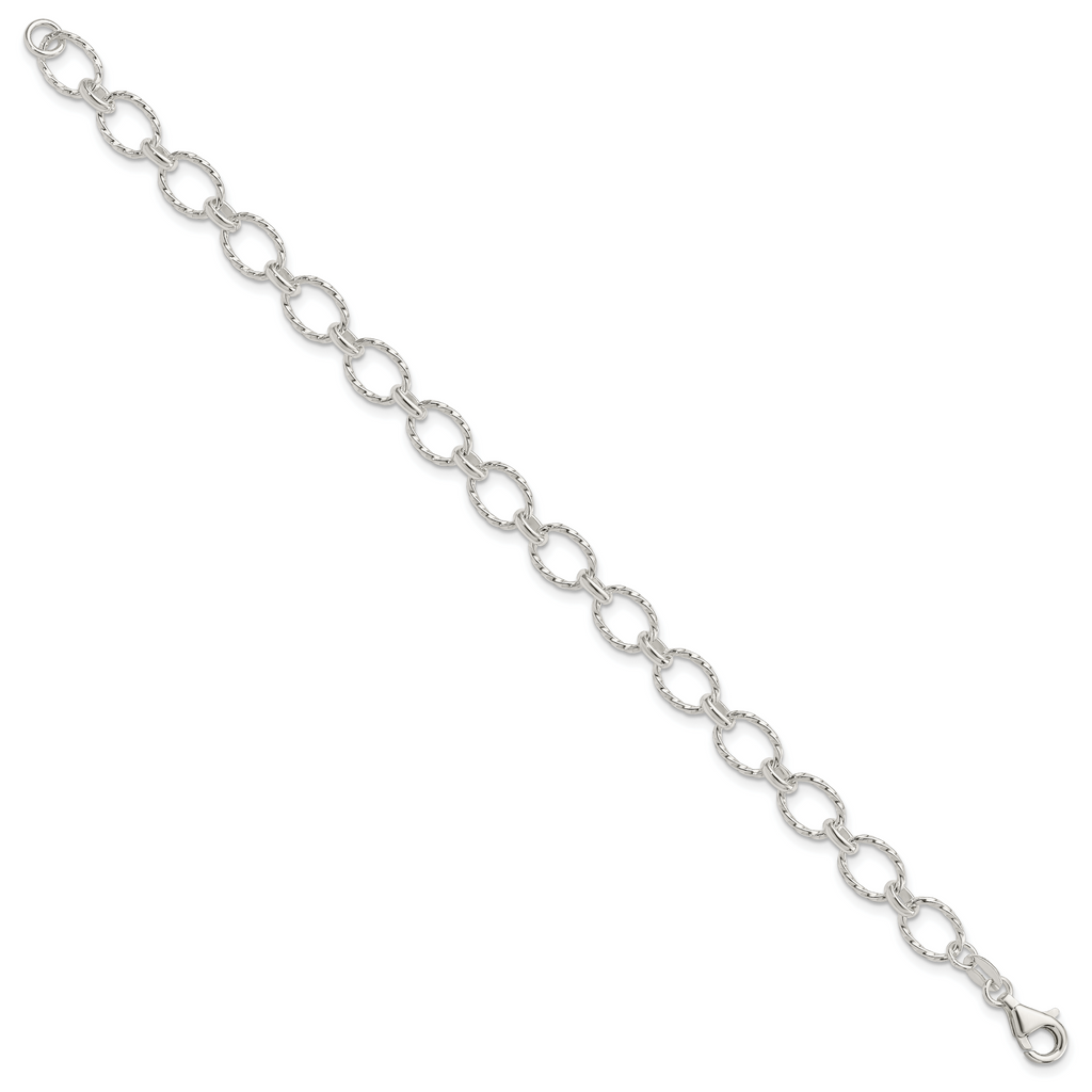 Sterling Silver Fancy Bracelet