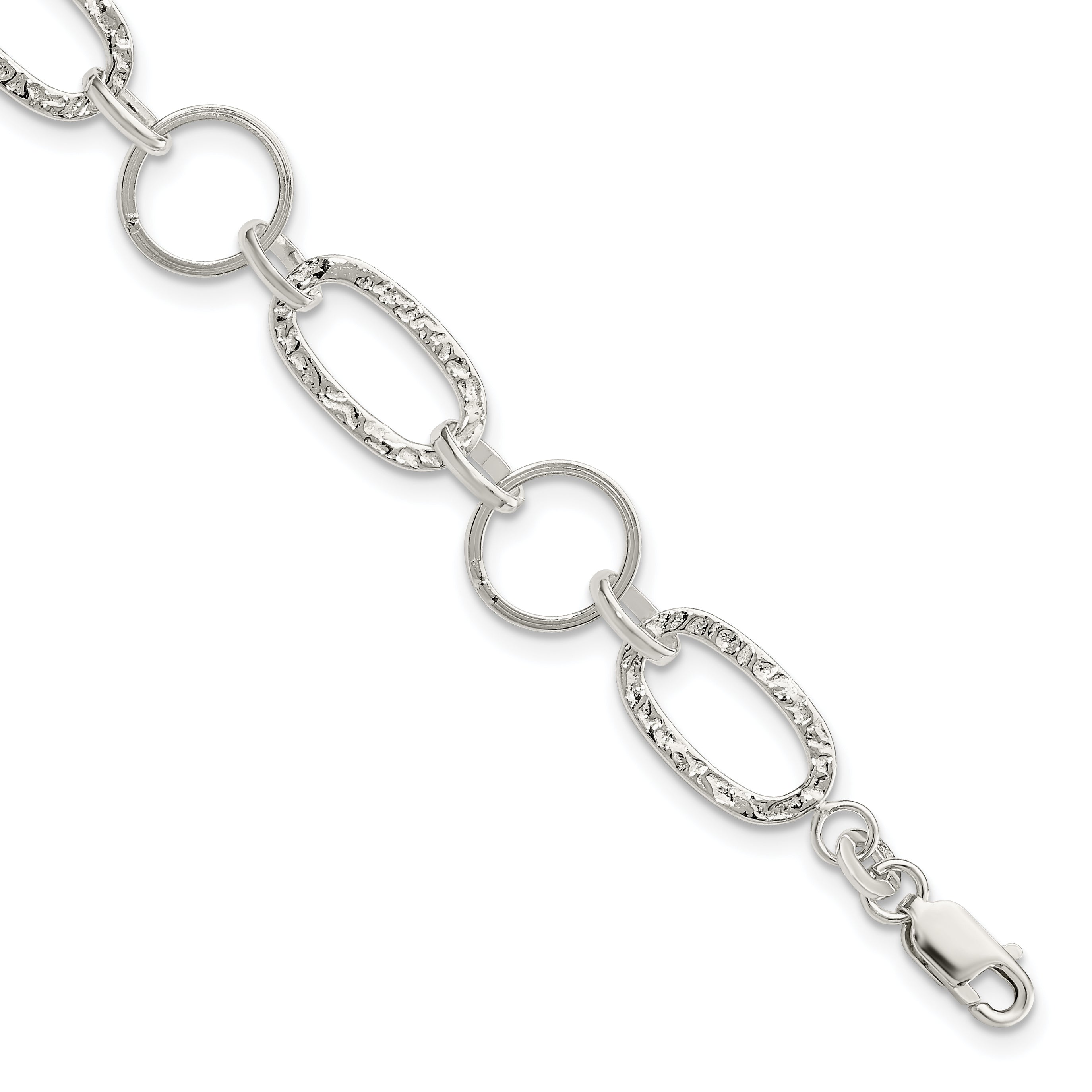 Sterling Silver Circle Bracelet Main image