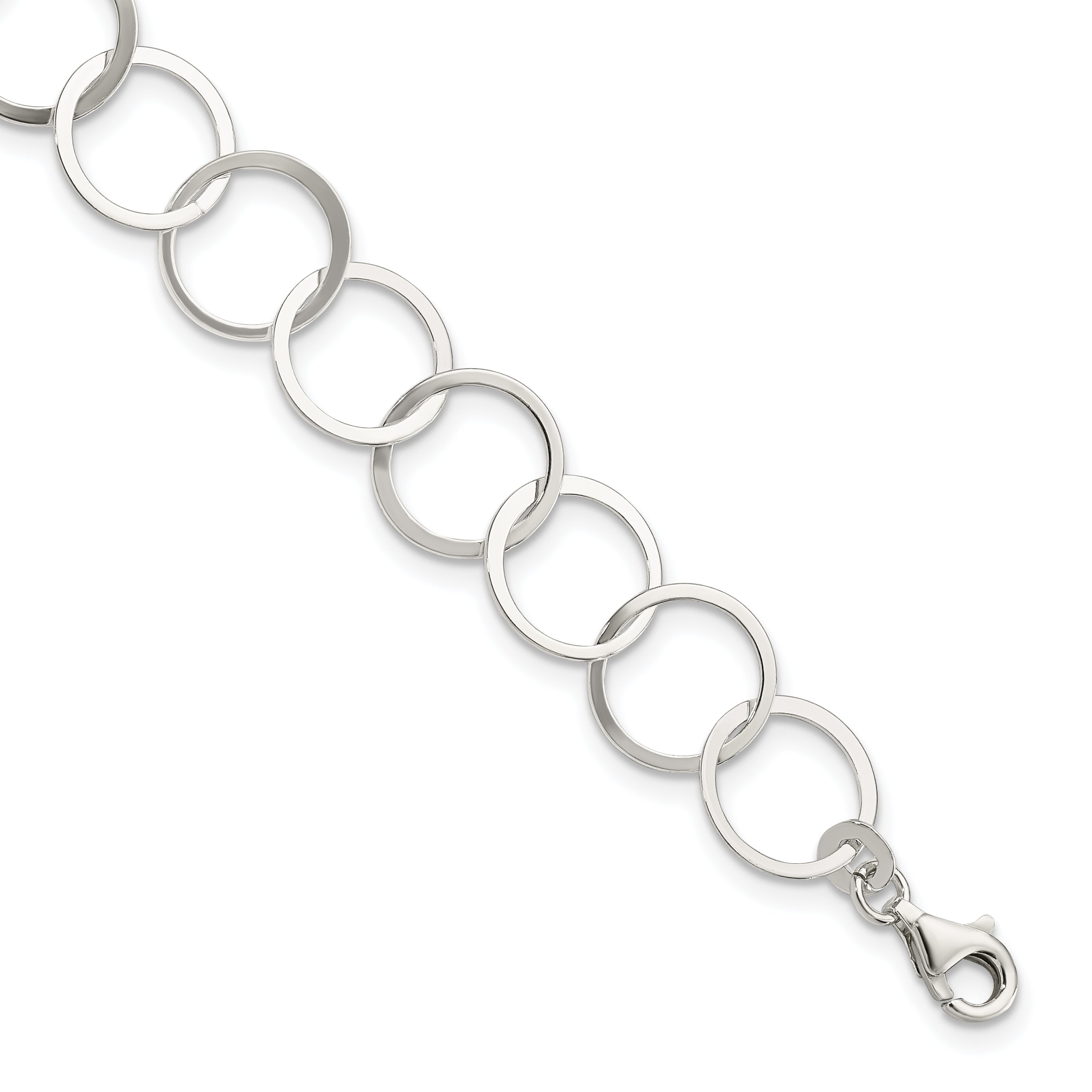 Sterling Silver Circle Bracelet Main image
