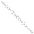 Sterling Silver Necklace, Bracelet and Earring Set