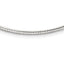 Sterling Silver 2mm With 2 in Ext Cubetto Chain
